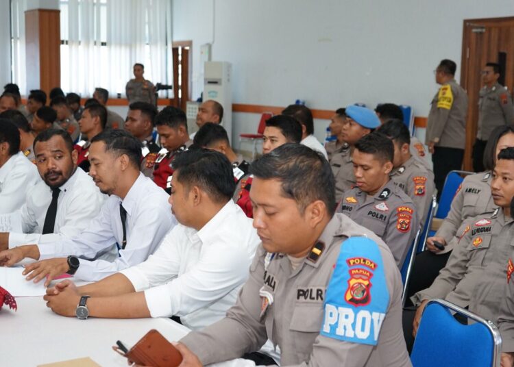 Polda Papua Gelar Latihan Pra Operasi Sikat 2025 : Tingkatkan Kesiapan Personel Dalam Memberantas Kejahatan Konvensional