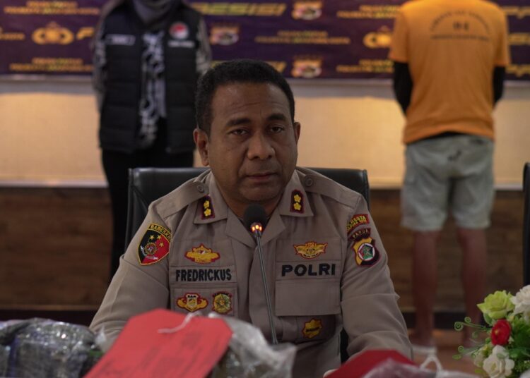 Kapolresta Jayapura Kota Ungkap Modus Baru Peredaran Ganja di Kota Jayapura