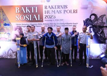 Rakernis Humas Polri 2025 Dibuka dengan Bakti Sosial dan Bakti Kesehatan di Akpol Semarang