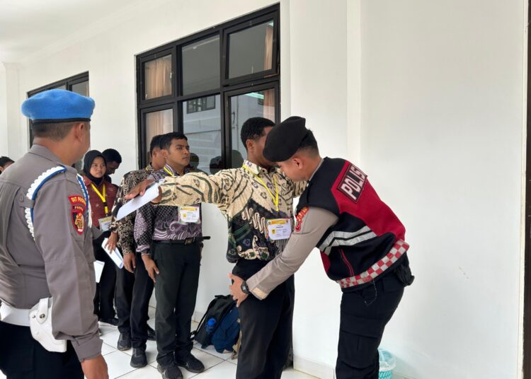 Polda Papua Gelar Tes CAT Akademik Seleksi Bintara Polri Tahun Anggaran 2025