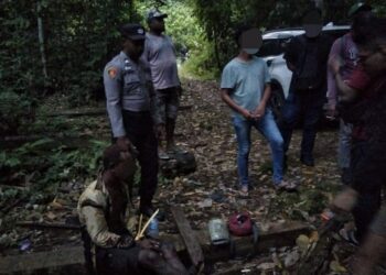 Membawa Ganja, Seorang WNA Diamankan oleh Tim Gabungan Polresta Jayapura Kota