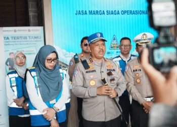 Kakorlantas Pantau Kondisi Lalin Tol Trans Jawa di Masa Long Weekend