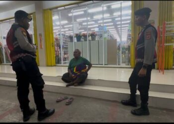 Cegah Kejahatan Premanisme, Satgas Ops Sikat Cartenz Laksanakan Patroli