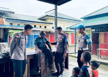 Program Satgas Keladi Sagu ORC 2025 Polres Peg. Bintang Hadir di Masyarakat Berikan Pelayanan Kesehatan