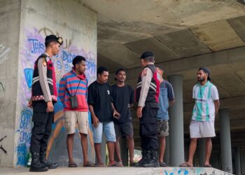 Satgas Sikat Cartenz Eksis Laksanakan Patroli