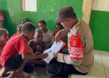 Hadirkan semangat Bejalar Satgas Si Ipar mengasah kemampuan anak dengan Menulis