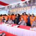 Polda Riau Konferensi Pers Pengungkapan Kasus Premanisme/Kejahatan Jalanan Hasil Operasi Pekat Lancang Kuning 2025