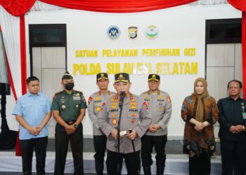 Kapolri Tinjau SPPG Polda Sulsel, Pastikan Kesiapan Dukung Program MBG