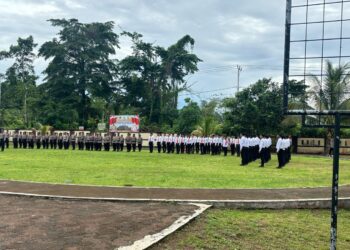 SPN Polda Papua Barat Gelar Upacara Pembukaan Dikbangspess Bintara Dasar 5 Fungsi Teknis Kepolisian Gelombang III T.A. 2025