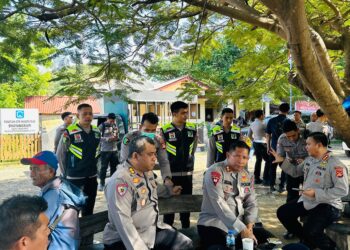 Polda NTB Kerahkan Ratusan Personel Amankan Aksi Massa di Pelabuhan Poto Tano