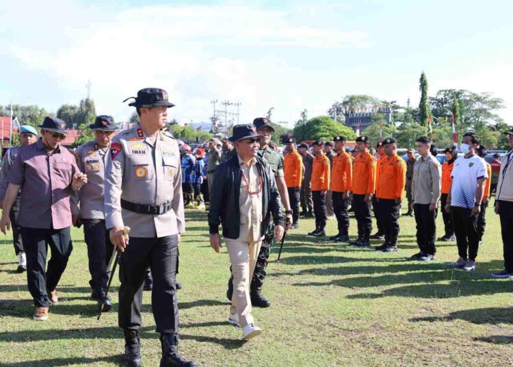 Siap Tanggulangi Karhutla, Polda Kalteng Gelar Apel Kesiapsiagaan Personel dan Sarpras Bersama TNI dan Stakeholder Terkait