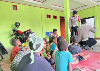 Satgas SI-IPAR Ajar Anak-anak Berhitung, Ciptakan Suasana Belajar yang Menyenangkan