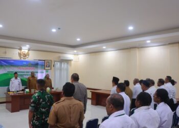 Kapolres Supiori Hadiri Pelantikan Badan Pengurus FKUB Kabupaten Supiori Periode 2025–2030