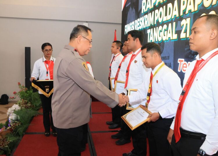 Wakapolda Papua Buka Rakernis Fungsi Reskrim Polda Papua 2025