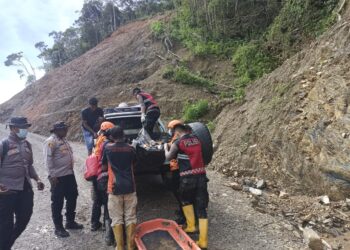 Pencarian Korban Longsor di Pegaf, Tim Gabungan Temukan 5 Jenazah