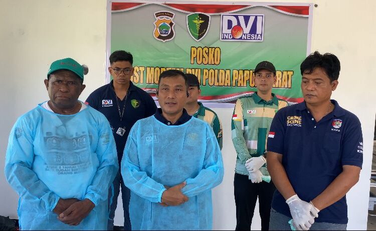 15 Jenazah Korban Bencana Banjir Bandang di Pegunungan Arfak Berhasil Diidentifikasi oleh Tim DVI dan INAFIS Polda Papua Barat