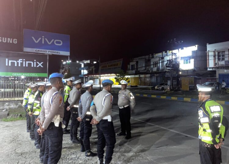 Blue Light Patrol PJR Polda Papua Barat Berhasil Cegah Aksi Balap Liar di Manokwari