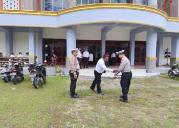 Pastikan Giat Ibadah Kenaikan Isa Al-Masih Aman, Polres Biak Polda Papua Gelar Pengamanan dan Patroli Mobile