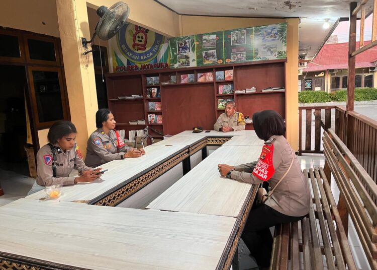 Subsatgas Si-Ipar Polres Jayapura Gelar Anev Operasi Rasaka Cartenz 2025, Fokus Tingkatkan Literasi dan Edukasi Masyaraka