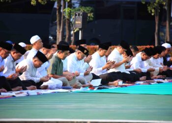 Gelar Salat Idul Adha, Jajaran Polri Tingkatkan Kepedulian Demi Persatuan