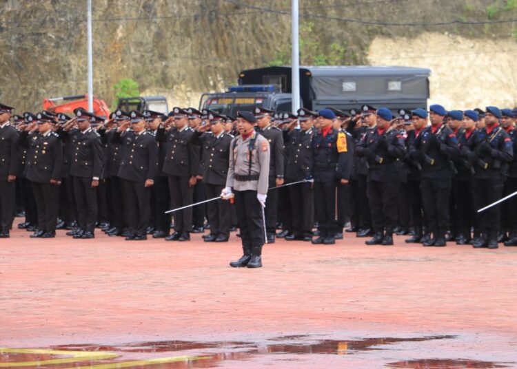 Polda Papua Gelar Upacara Peringatan Hari Lahir Pancasila