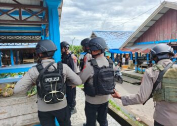 ‎Pastikan Rasa Aman Kepada Masyarakat, Polres Mappi Tingkatkan Patroli Dialogis