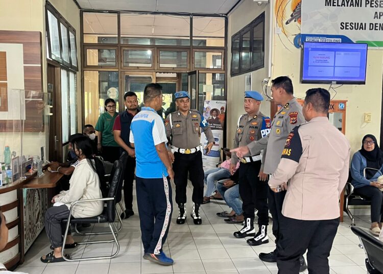 Bid Propam Polda Papua Kembali Lakukan Pengawasan Pelayanan Publik di RS. Bhayangkara