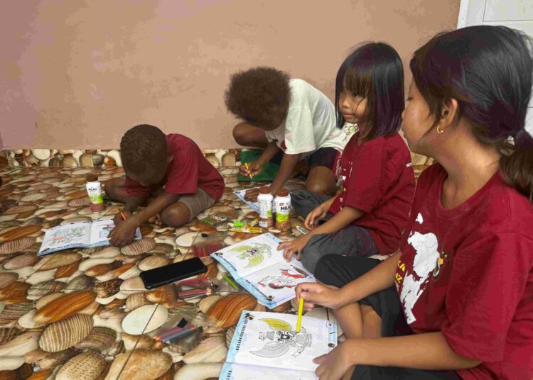 Subsatgas Si Ipar Dan Keladi Sagu Bersatu Hadirkan Edukasi Dan Kesehatan Untuk Anak-Anak Putus Sekolah