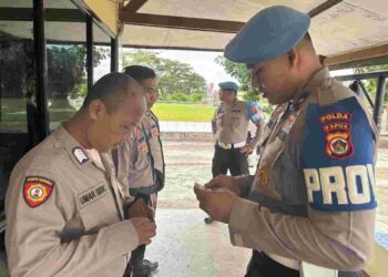 Bid Propam Polda Papua Kembali Lakukan Pengawasan Pelayanan Publik di Polres Keerom