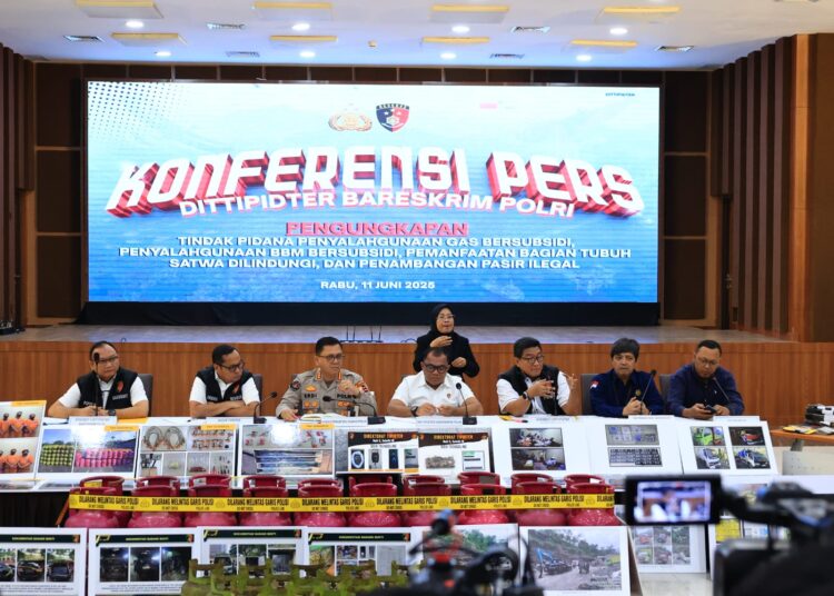 Bareskrim Ungkap Tambang Pasir Ilegal Rugikan Negara Hingga Rp1 Miliar