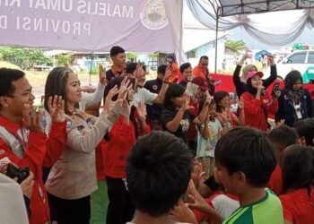 Polda Metro Beri Trauma Healing ke Korban Kebakaran di Penjaringan