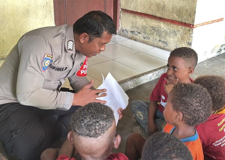 Hadirkan Semangat Belajar Membaca dan Berhitung Dalam Polisi Pi Ajar