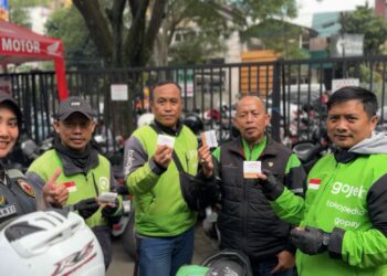 RS Bhayangkara TK II Sartika Asih Gelar Bhaktikes HUT Bhayangkara ke-79 di Kantor Gojek Bandung