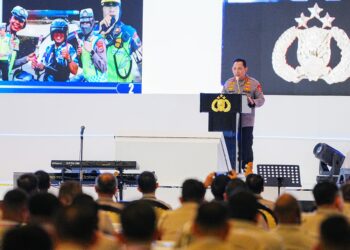 Buka Rakernis Fungsi Lantas, Kapolri Minta Optimalisasi Pelayanan Masyarakat