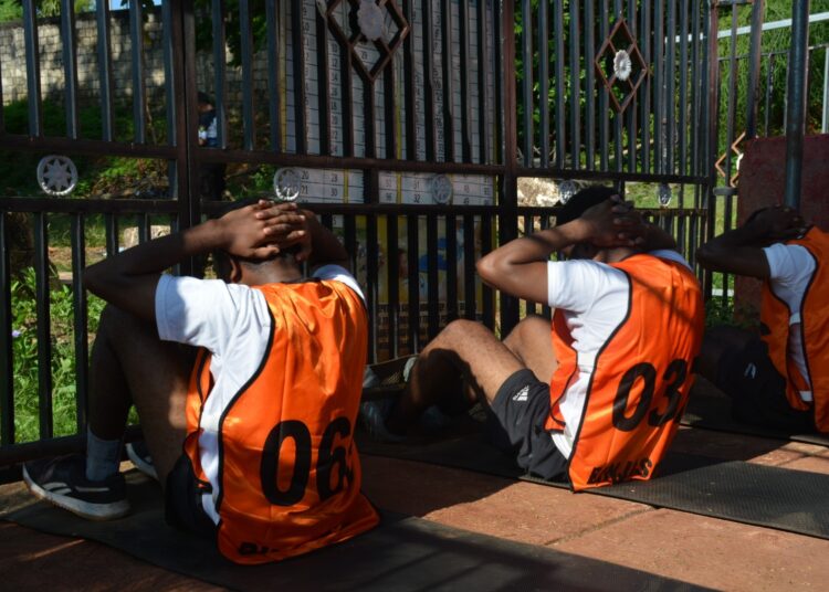 Hari Ke-3 Polda Papua Gelar Uji Kesamaptaan Jasmani Peserta Penerimaan Bintara Polri T.A 2025