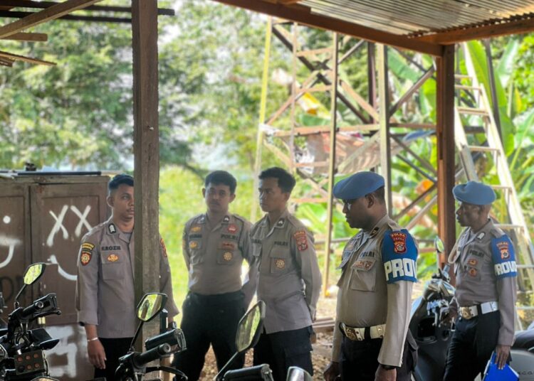 Bid Propam Polda Papua Lakukan Sidak Kesiapsiagaan Personil Polri