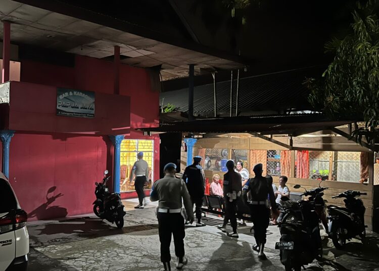 Cegah Pelanggaran, Bid Propam Polda Papua Gelar Operasi Gaktiblin di Tempat Hiburan Malam