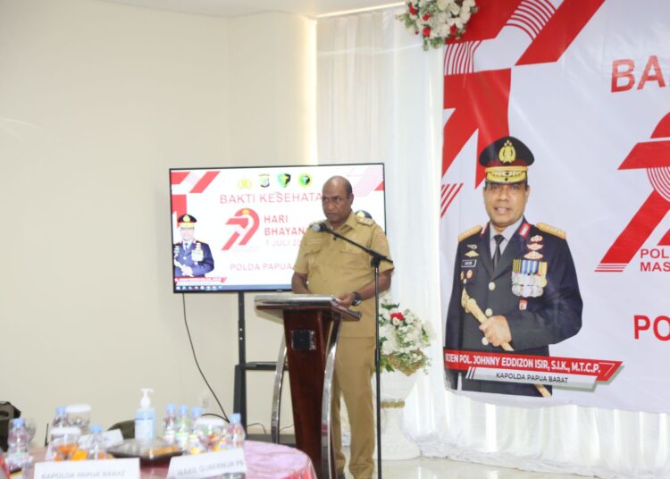Pemprov Papua Barat Apresiasi Komitmen Polda Papua Barat Hadirkan Pelayanan Kesehatan Yang Berkualitas