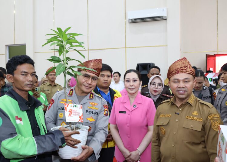 Polda Riau Gelar Bakti Kesehatan Dalam rangka Menyambut HUT Bhayangkara ke-79,