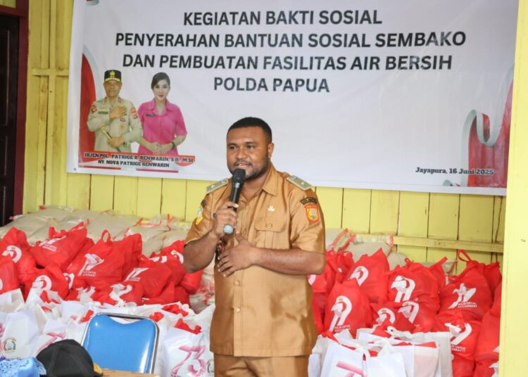Rully Marten Meraudje Apresiasi Bantuan Polri: Sembako dan Air Bersih “Bantuan Ini Sangat Bermanfaat”
