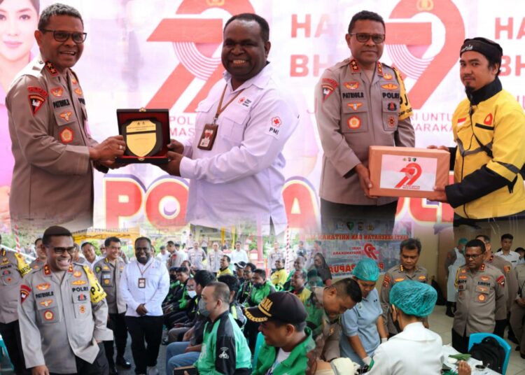 Kapolda Papua Hadiri Puncak Bakti Kesehatan Polri: Wujud Nyata Polri Peduli Kesehatan Masyarakat