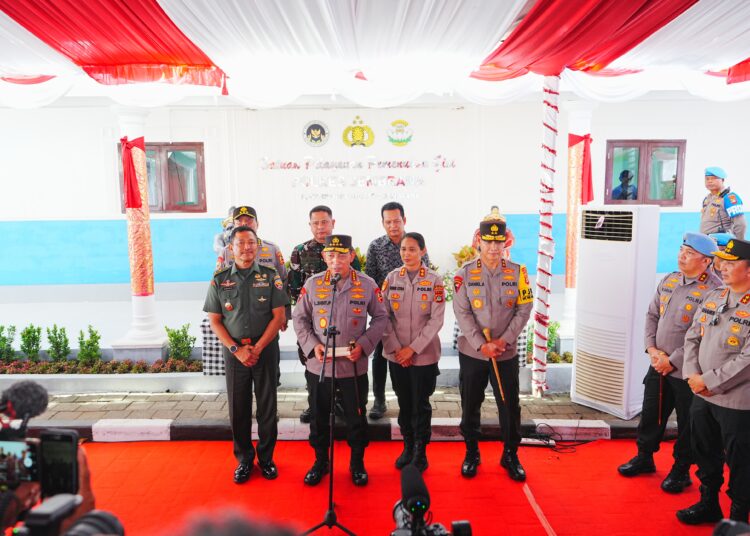 Kapolri Resmikan SPPG Polres Jembrana, Komitmen Sukseskan Program MBG