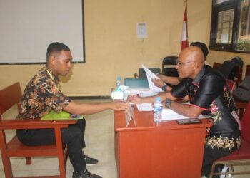 Hari Ke-2 Polda Papua Gelar Tes PMK dan Wawancara Bagi Peserta Calon Bintara Polri T. A 2025