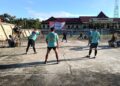 Polres Boven Digoel Polda Papua Sukses Gelar Turnamen Sepak Takraw Jelang Hut Bhayangkara Ke – 79