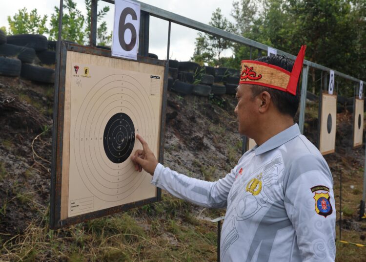 Dukung Kearifan Lokal, Polda Kalteng Gelar Lomba Menembak dan Sipet