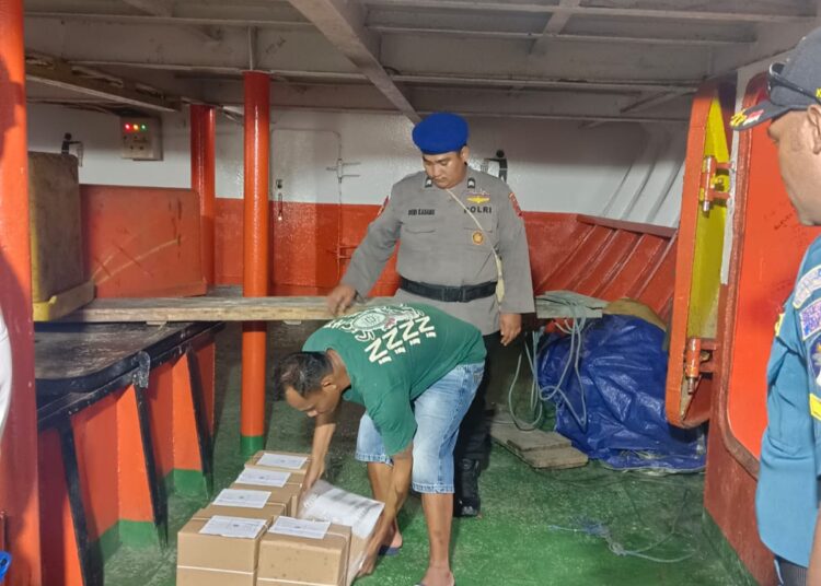 Pengawalan Logistik PSU 2025: 27.671 Surat Suara digeser ke Mamberamo Raya