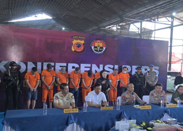 Sebanyak 44 Orang Ditetapkan Tersangka Dalam Peggerebekan Tempat Judi Di Kawasan Kosambi