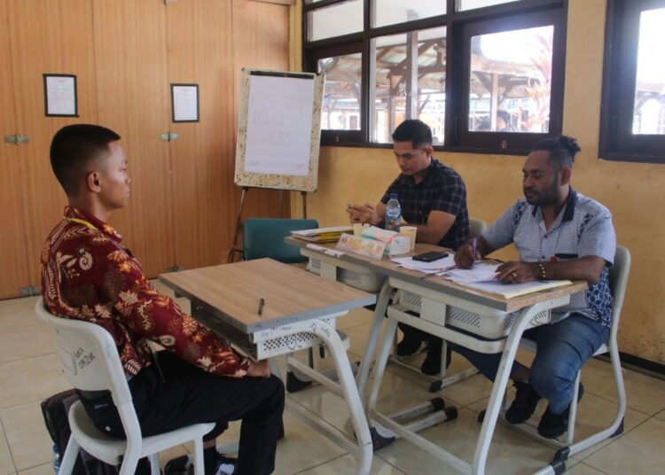 Biro SDM Polda Papua Gelar Tes PMK dan Wawancara bagi 104 Calon Bintara Polri T.A. 2025