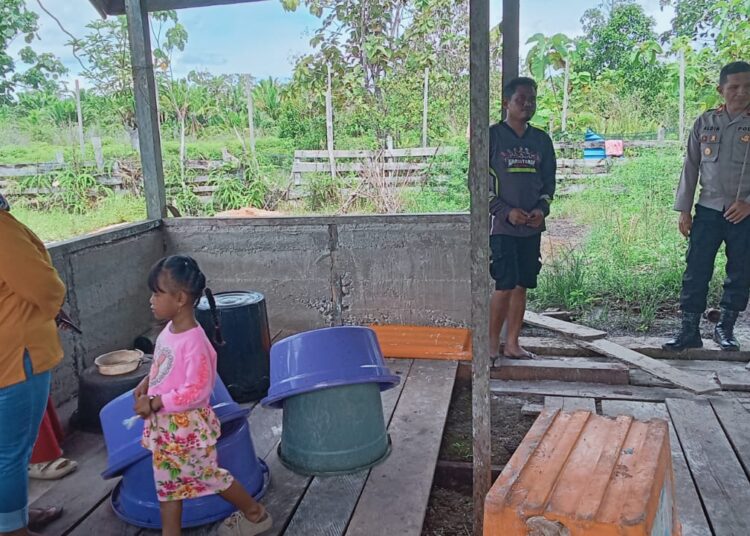 Polsek Bomberay Dukung Pengembangan UMKM Sagu Lokal Demi Ketahanan Ekonomi Masyarakat