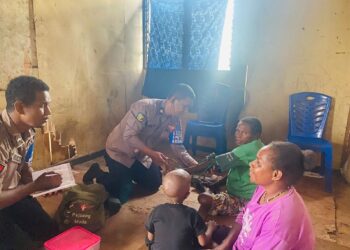 Melayani dengan penuh Keikhlasan Subsatgas Keladi Sagu hadir di Distrik Kenyam, Kab.Nduga Papua Pegunungan